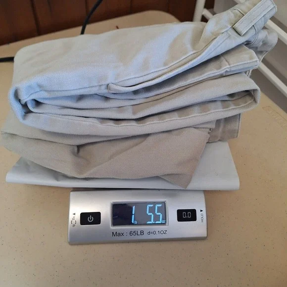 Tommy Hilfiger Pants 36x30 Beige 100% Cotton - Picture 12 of 12